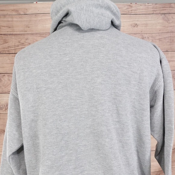 NATURAL LIGHT BEER KOOZIE NATTIE GREY PULLOVER HOODIE SIZE M MEDIUM - Picture 7 of 8